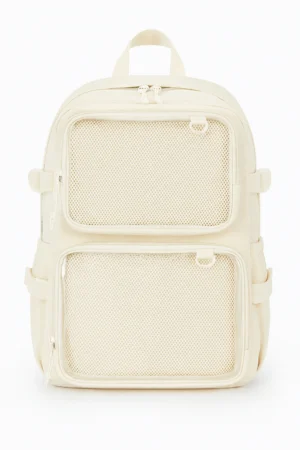 Aurgiarme large capacity women’s backpack with clear window –backpack for women