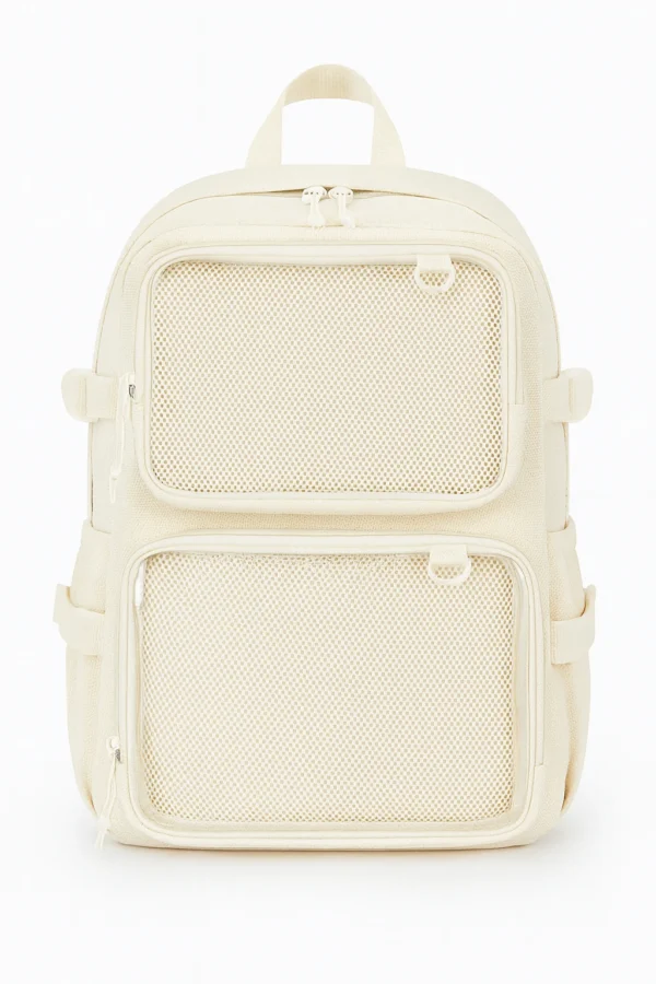 Aurgiarme large capacity women’s backpack with clear window –backpack for women