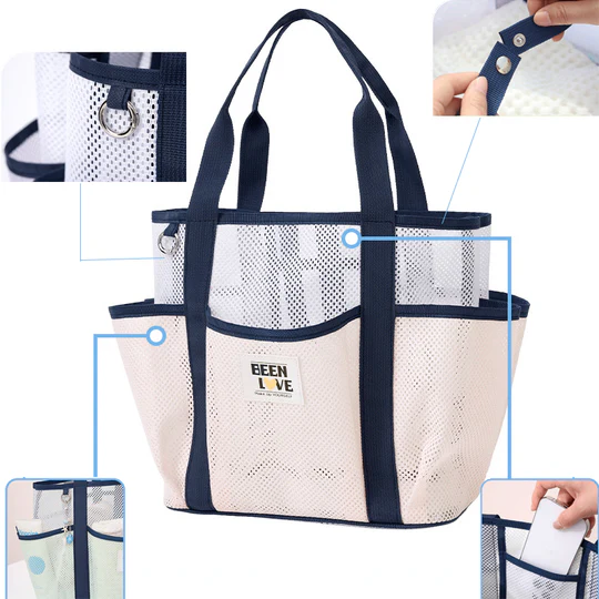 Large-capacity tote beach bag for women – stylish and durable beach carryall (5) Large-capacity tote beach bag for women – stylish and durable beach carryall