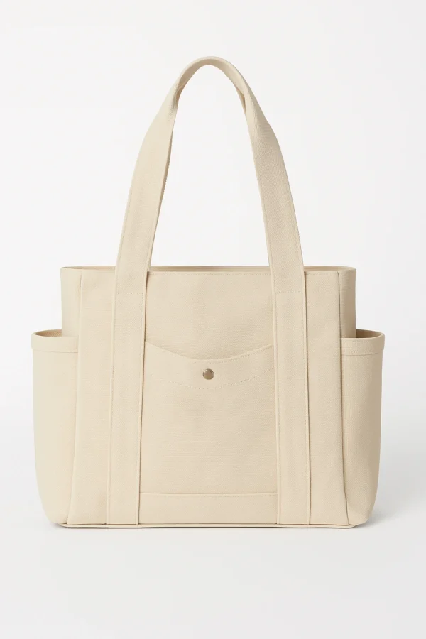 buttermilk homesteader canvas tote Bag college style