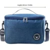 large soft cooler lunch bag with liner – insulated picnic and BBQ tote.