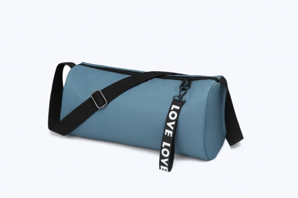 large waterproof gym duffel bag with shoe compartment – sports & travel design