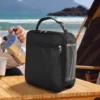 waterproof insulated lunch bag with handle and pockets – picnic lunch cooler tote