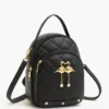 women’s mini backpack with swan embroidery – leather small backpack purse (1) women’s mini backpack with swan embroidery – leather small backpack purse
